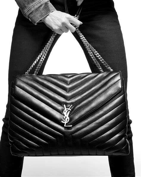 bolsa ysl loulou grande|saint loulou YSL shoulder bag.